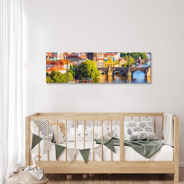 Obraz - Praga (170x50 cm)