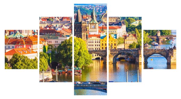 Obraz - Praga (125x70 cm)