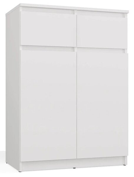 Biała komoda z szufladami 70cm Z9-N46