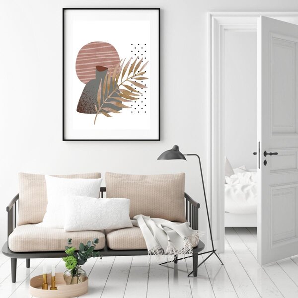 Plakat - Symboliczna abstrakcja (A4)