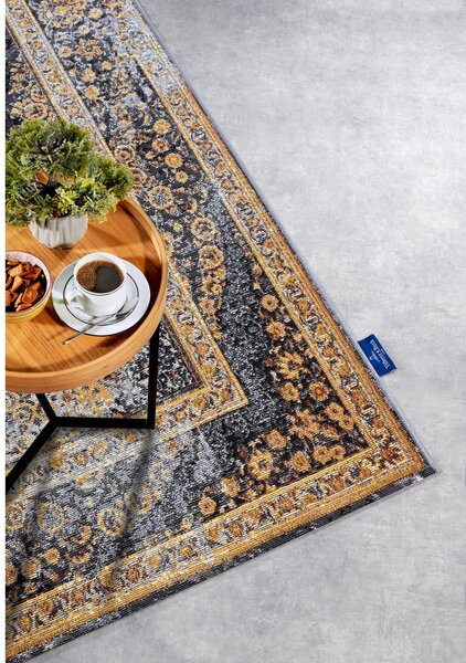 Dywan odpowiedni na zewnątrz w antracytowo-złotym kolorze 120x180 cm Martha – Villeroy&Boch
