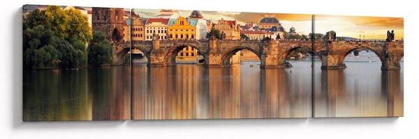Obraz - Praga (170x50 cm)