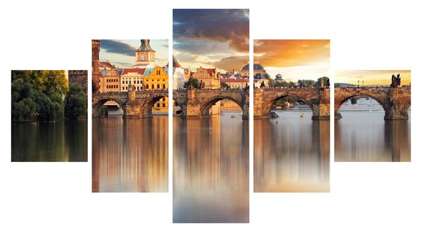 Obraz - Praga (125x70 cm)