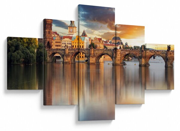 Obraz - Praga (125x70 cm)