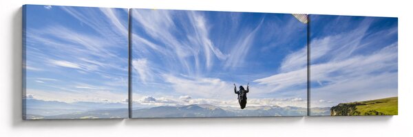 Obraz - Paralotniarstwo (170x50 cm)