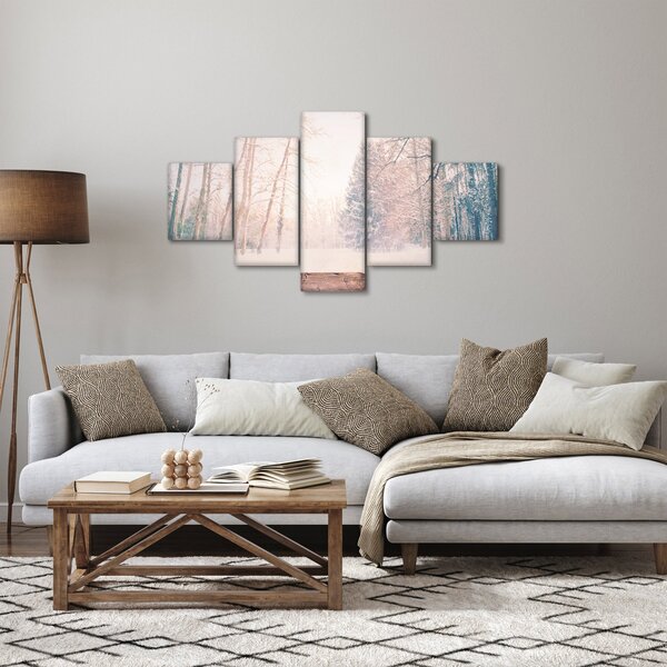 Obraz - Widok na las (125x70 cm)