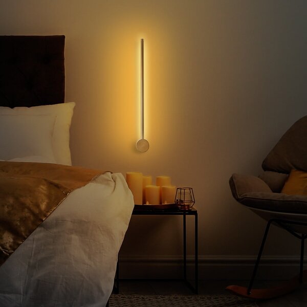 Kinkiet LED w kolorze złota Sword – Opviq lights