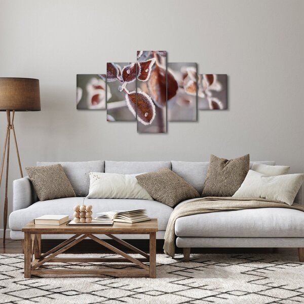 Obraz - Szczegół liści (125x70 cm)