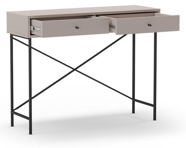 Szarobeżowa konsola 35x110 cm Titan – Marckeric