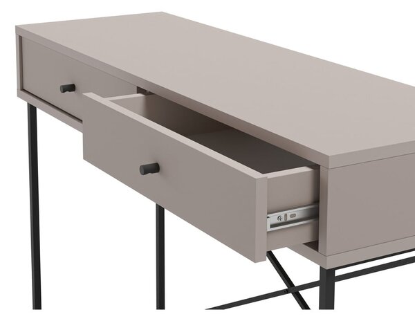 Szarobeżowa konsola 35x110 cm Titan – Marckeric