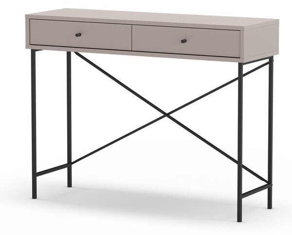 Szarobeżowa konsola 35x110 cm Titan – Marckeric