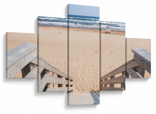 Obraz - Plaża (125x70 cm)