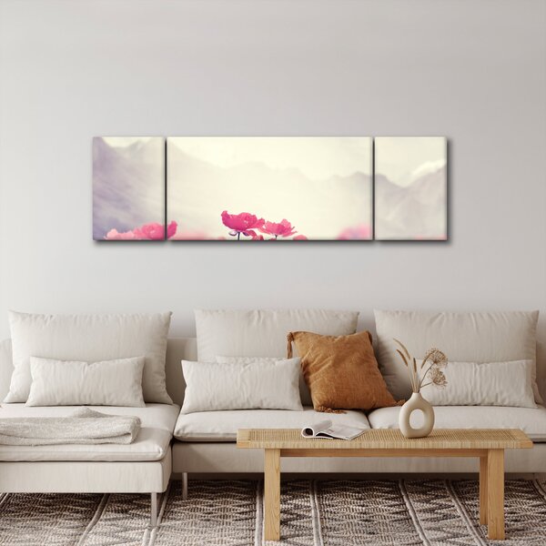 Obraz - Maki (170x50 cm)
