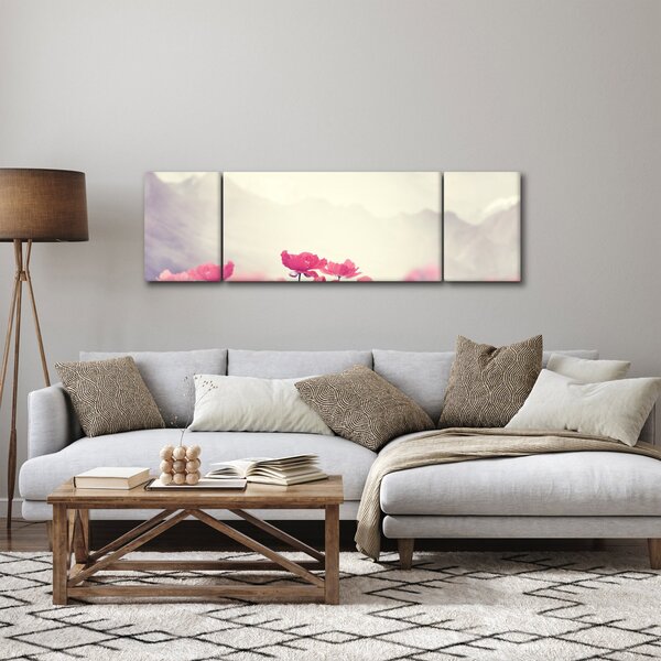 Obraz - Maki (170x50 cm)