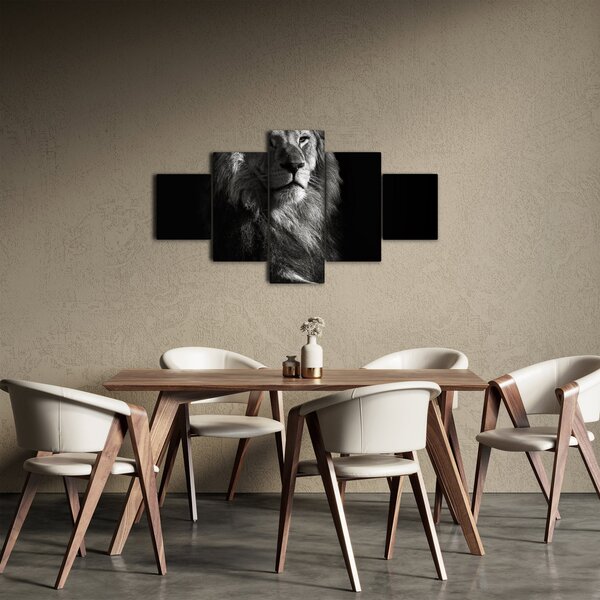 Obraz - Lew (125x70 cm)
