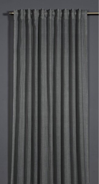 Ciemnoszara zasłona 135x245 cm Etamine – Sehlbach