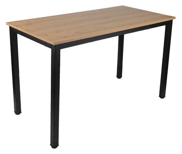 Zestaw: Młodzieżowe krzesło biurowe Easy Black + Biurko Modern KJSTB
