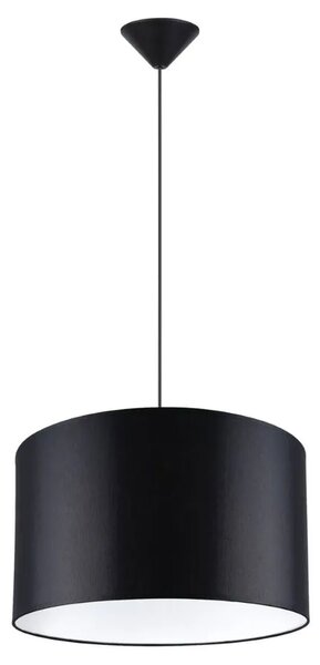 Czarna minimalistyczna lampa z abażurem - 3X A654 G3-D34