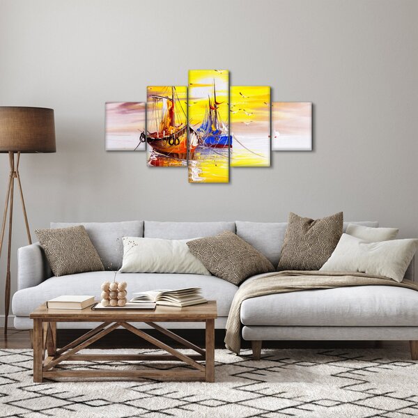 Obraz - Obraz statku (125x70 cm)