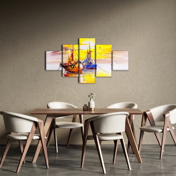 Obraz - Obraz statku (125x70 cm)