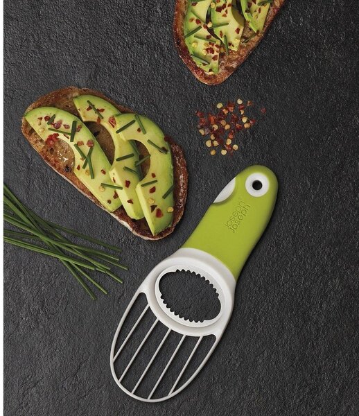 Zielona obieraczka do awokado 3w1 Joseph Joseph GoAvocado
