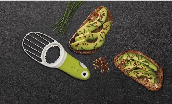 Zielona obieraczka do awokado 3w1 Joseph Joseph GoAvocado