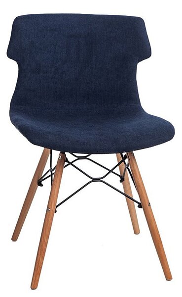 Krzesło Zalan - niebieskie