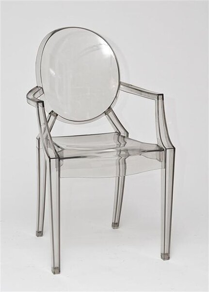Krzesło Dizzy - transparentne