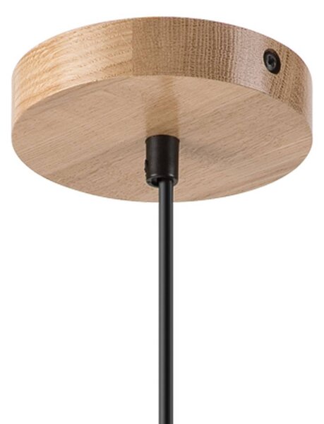 Lampa wisząca szklana Harmony Lamkur, możliwość ściemniania, biały / opal, salon / jadalnia, szkło, skandynawski