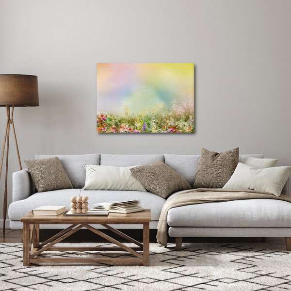 Obraz - Malowana łąka 2 (70x50 cm)