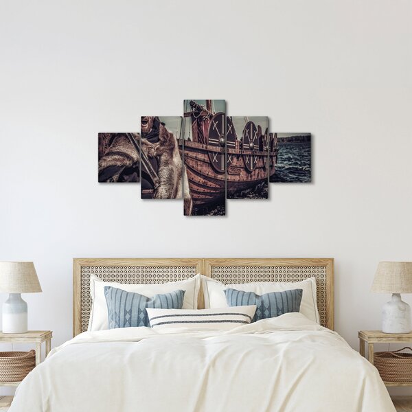 Obraz - Wiking (125x70 cm)