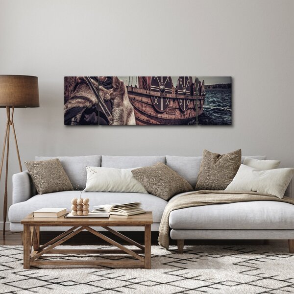 Obraz - Wiking (170x50 cm)