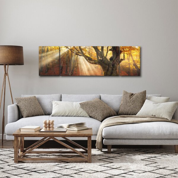 Obraz - Jesienny świt (170x50 cm)