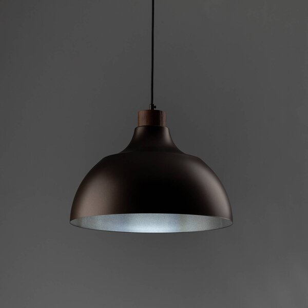 Lampa wisząca Kaitt Envostar, możliwość ściemniania, brązowy / rdzawy, salon / jadalnia, metal, skandynawski