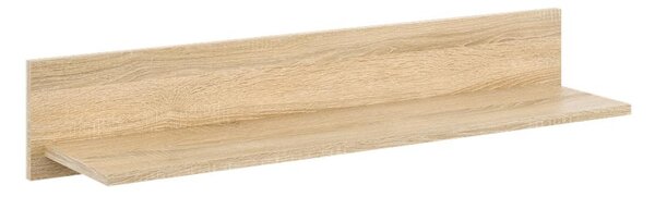 Półka na Ścianę Wisząca Ścienna Prosta - 100 cm - dąb sonoma