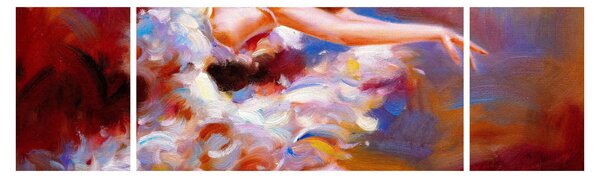 Obraz - Baletnica, malarstwo (170x50 cm)