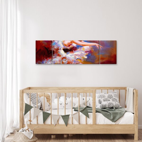 Obraz - Baletnica, malarstwo (170x50 cm)