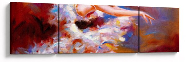 Obraz - Baletnica, malarstwo (170x50 cm)