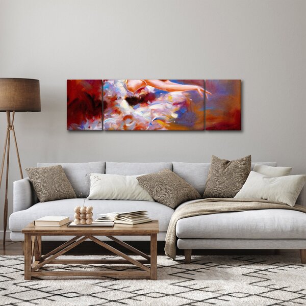 Obraz - Baletnica, malarstwo (170x50 cm)
