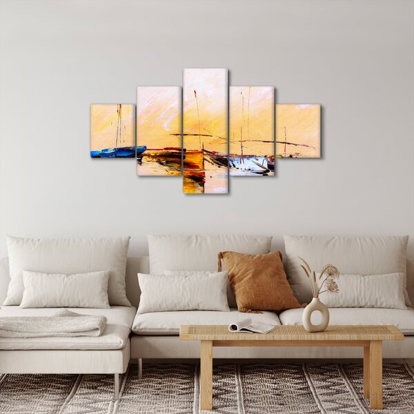 Obraz - Obraz statku (125x70 cm)