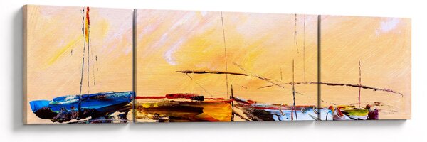 Obraz - Obraz statku (170x50 cm)