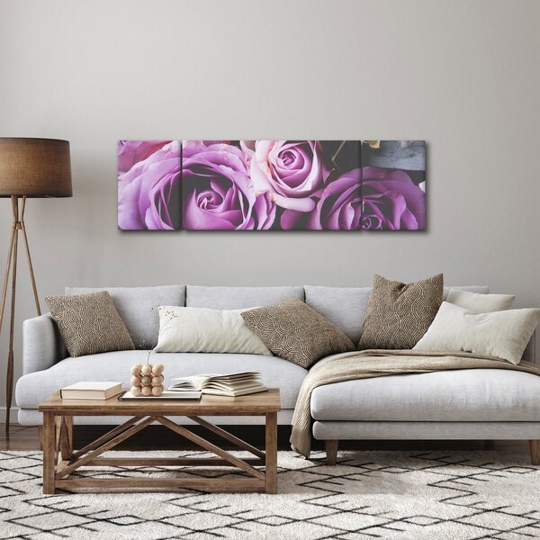 Obraz - Różyczki (170x50 cm)
