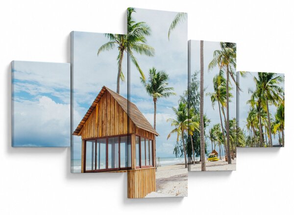 Obraz - Plaża (125x70 cm)