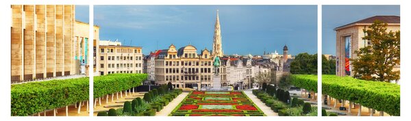 Obraz - Bruksela (170x50 cm)
