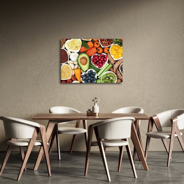 Obraz - Zdrowa żywność (70x50 cm)