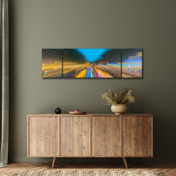 Obraz - Obraz abstrakcji (170x50 cm)