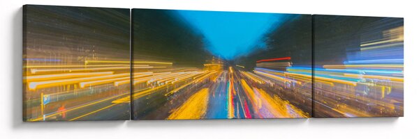 Obraz - Obraz abstrakcji (170x50 cm)