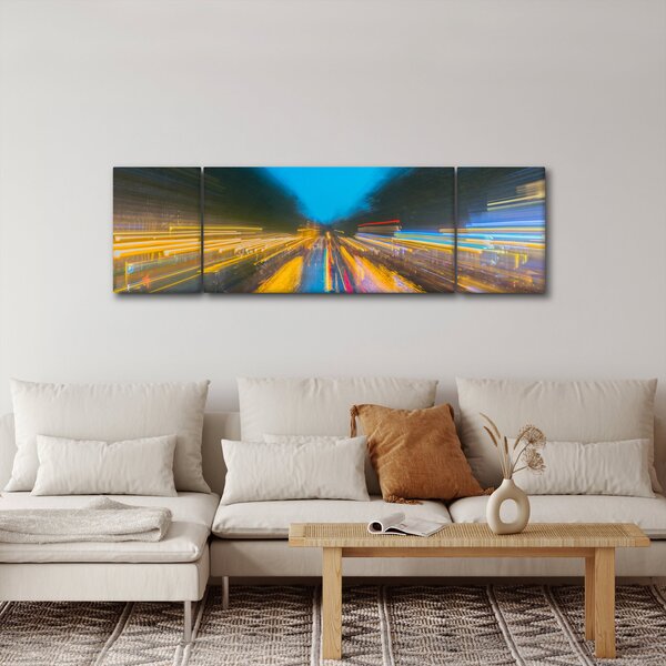 Obraz - Obraz abstrakcji (170x50 cm)