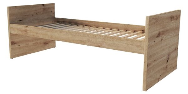Łóżko modułowe VERSO BAZA 90x200 cm dąb rzemieślniczy