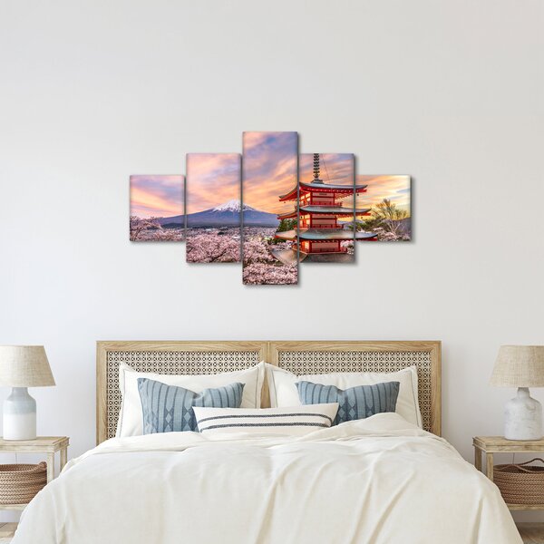 Obraz - Fudżi, Japonia (125x70 cm)